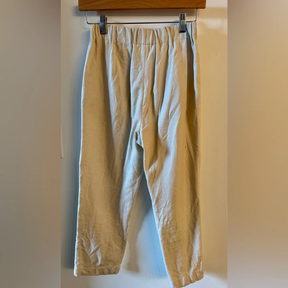 Sezane Women's Cream Straight Leg Pants
